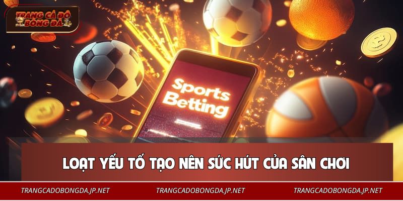Loạt yếu tố tạo nên sức hút của sân chơi 