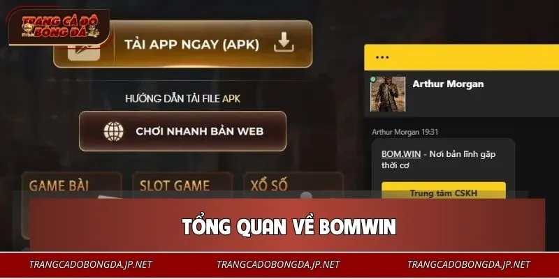 Giới thiệu nền tảng giải trí BOMWIN